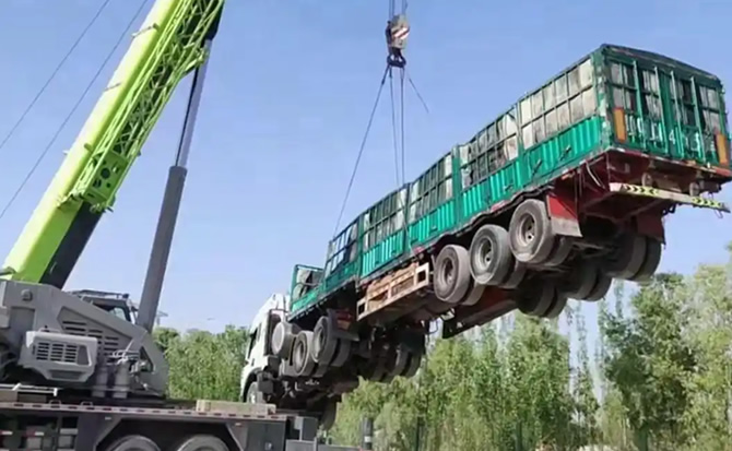 克东道路脱困救援案例